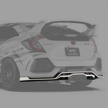 Blitz | FRP Rear Garnish | Honda Civic Type R | FK8 2.0T K20C1 | 2017-2022