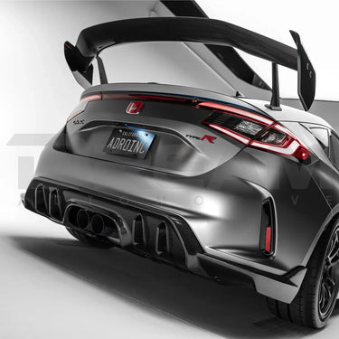 Adro | Carbon Fibre Rear Diffuser | Honda Civic Type R | FL5 2.0T K20C1 | 2023+