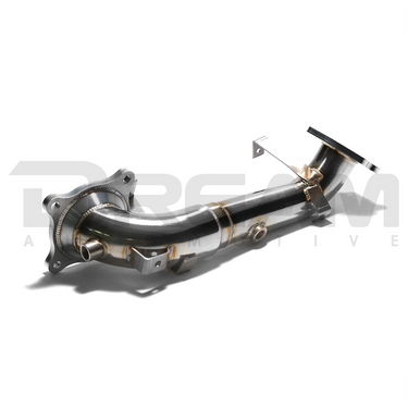 Armytrix High-Flow Performance De-Catted Pipe With Cat-Simulator | Honda Civic Type R | FK2 2.0T K20C1 | 2015-2016