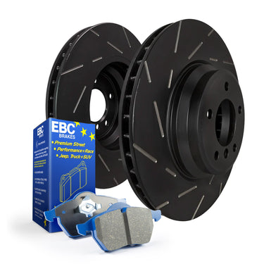 EBC Brakes | Rear Disc and Bluestuff Pad Kit | Honda Civic Type R | FK2 2.0T K20C1 | 2015-2016