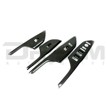 Axis | Carbon Arm Rest Door Trim Cover | Honda Civic Type R | FK8 2.0T K20C1 | 2017-2021