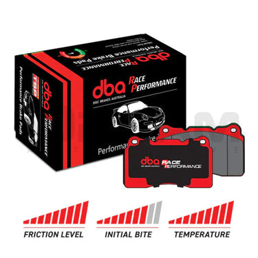 DBA | Race Performance Front Brake Pads | Honda Civic Type R | 2.0T K20C1 |2015+