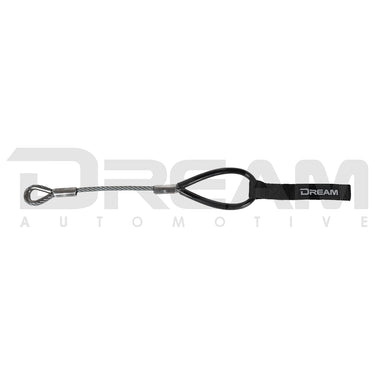 Dream Automotive | Wire Tow Loop Black
