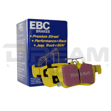 EBC Brakes | Rear Yellowstuff Brake Pads | Honda Civic Type R | FK8/FL5 2.0T K20C1 | 2017+