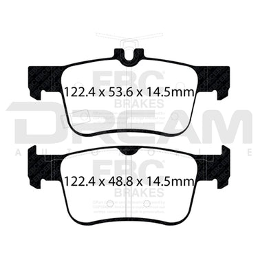EBC Brakes | Ultimax Rear Brake Pads | Honda e | ZC7 | 2020-2024