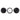 Genuine Honda | Black Heater Control Knob Set | Honda Civic Type R | FL5 2.0T K20C1 | 2023+