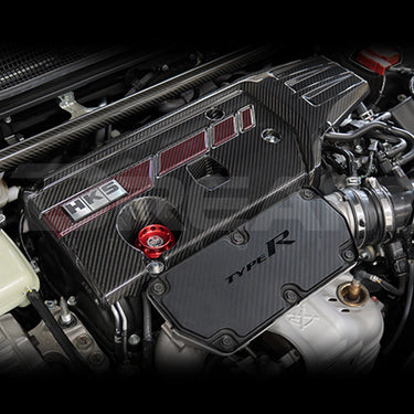 HKS | Carbon Kevlar Engine Cover | Honda Civic Type R | 2.0T K20C1 | 2015+