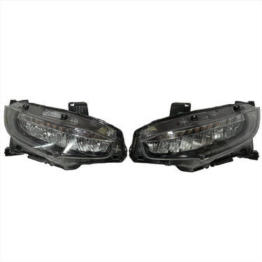 USED | Genuine Honda | Front Headlight Set (#002) | Honda Civic Type R | FK8 2.0T K20C1 | 2017-2022