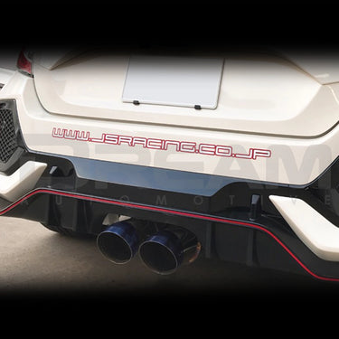 J's Racing SUS Exhaust Plus Dual Semi-Titanium 70RR Exhaust System | Honda Civic Type R | FK8 2.0T K20C1 | 2017+