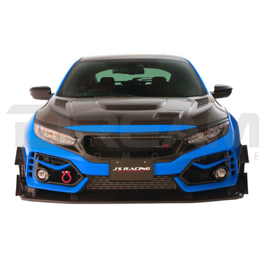 J's Racing Front Carbon Sports Grille | Honda Civic Type R | FK8 2.0T K20C1 | 2017+