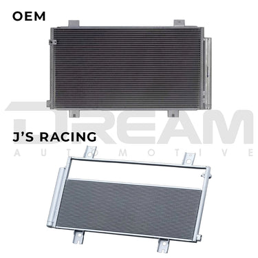 J's Racing | High Flow Air-Conditioning Condenser | Honda Civic Type R | FL5 2.0T K20C1 | 2023+