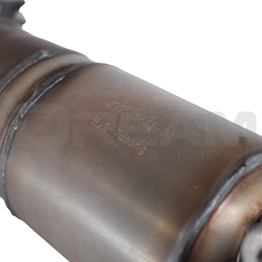 Milltek Sport | Downpipe with Twin 200 Cell HJS Cat | Honda Civic Type R | FK8/FL5 2.0T K20C1 | 2017+