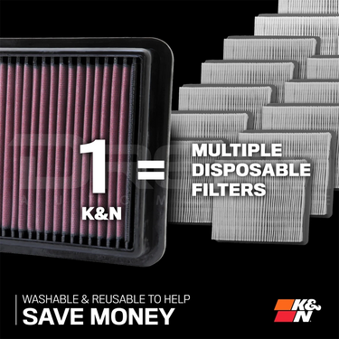 K&N | High-Flow Air Filters | Honda NSX | NC1 3.5T V6 Hybrid | 2016+