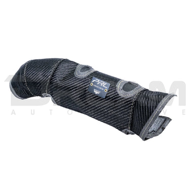 PRL Motorsports | Black Lava Inlet Pipe Blanket | Honda Civic Type R | FK8 2.0 K20C1 | 2017-2022