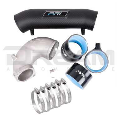 PRL Motorsport | Matte Carbon Fiber Turbocharger Inlet Pipe Kit | Honda Civic Type R | FL5 2.0T K20C1 | 2023+