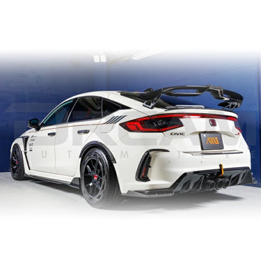 Axis | Carbon Fibre Side Skirt Extensions | Honda Civic Type R | FL5 2.0T K20C1 | 2023+
