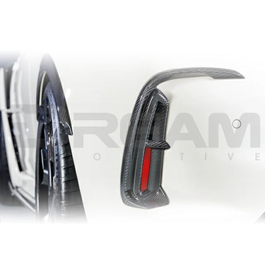 Axis | Carbon Fibre Rear Reflector Garnish | Honda Civic Type R | FL5 2.0T K20C1 | 2023+