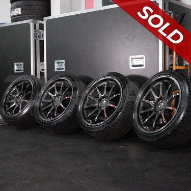 USED | RAYS Volk Racing CE28 Club Racer II Black Edition | Honda Civic Type R | FK8/FL5 2.0T K20C1 | 2017+
