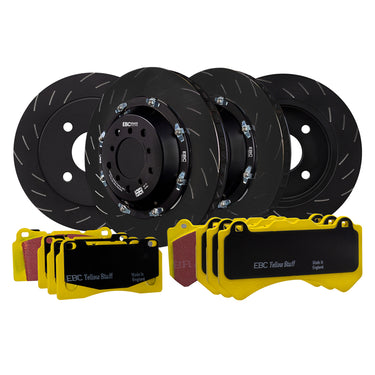 EBC Brakes | Front & Rear 2-Piece Disc & Pad Kit | Honda Civic Type R | FK2 2.0T K20C1 | 2015-2016