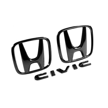 Genuine Honda Black Chrome Badge 08f20-tgg-000