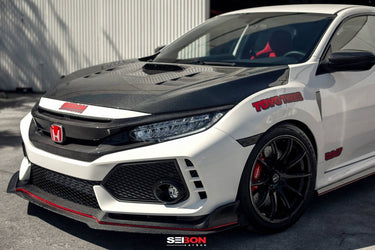 Seibon TS-Style Carbon Fibre Bonnet | Honda Civic Type R | FK8 2.0T K20C1 | 2017+