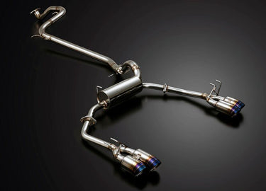 J's Racing FX-PRO Dual Full Titanium 70RS Exhaust System | Honda Civic Type R | FK2 2.0T K20C1 | 2015-2016 | RHD Only