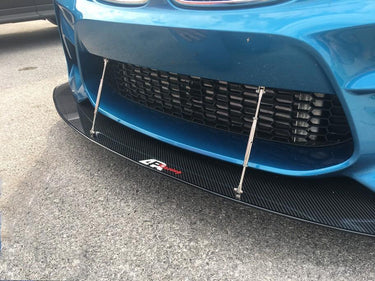 APR Carbon Fiber Front Bumper Wind Splitter | BMW M2 / M2 Competition | F87 | 2016-2020