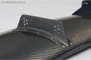 J's Racing 3D GT-Wing Type-1 Wet Carbon 1600mm | Honda Civic Type R | FK8 2.0T K20C1 | 2017+