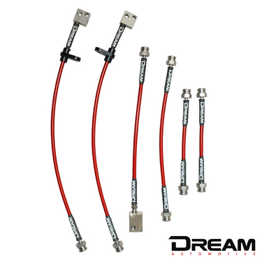 Dream Automotive Braided Brake Lines | Honda Civic Type R | FK2 2.0T K20C1 | 2015-2016
