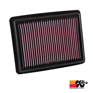 K&N High-Flow Air Filter | Honda Civic Type R | FK2 2.0T K20C1 | 2015-2016