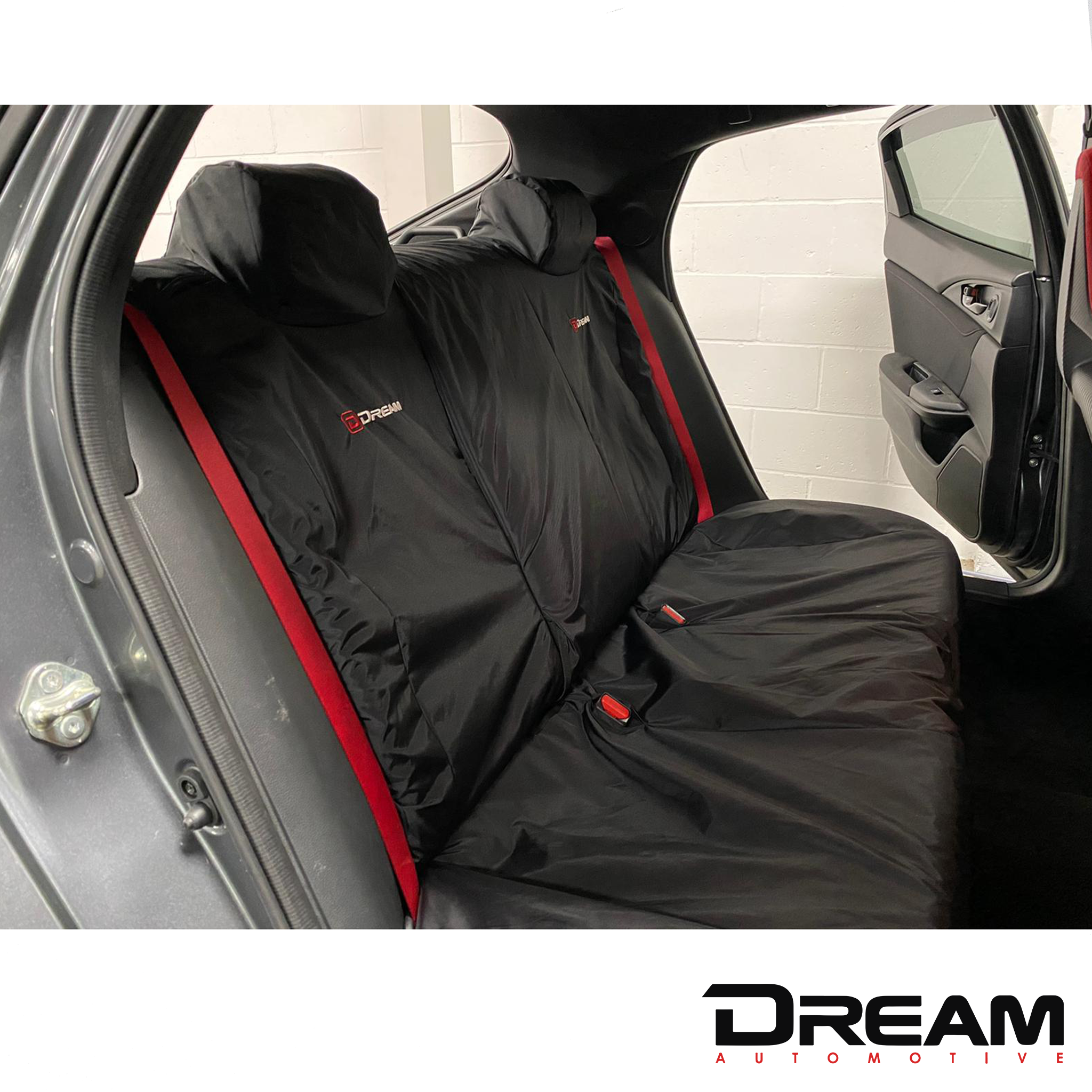Dream Automotive Tailored Heavy Duty Rear Seat Cover Honda Civic