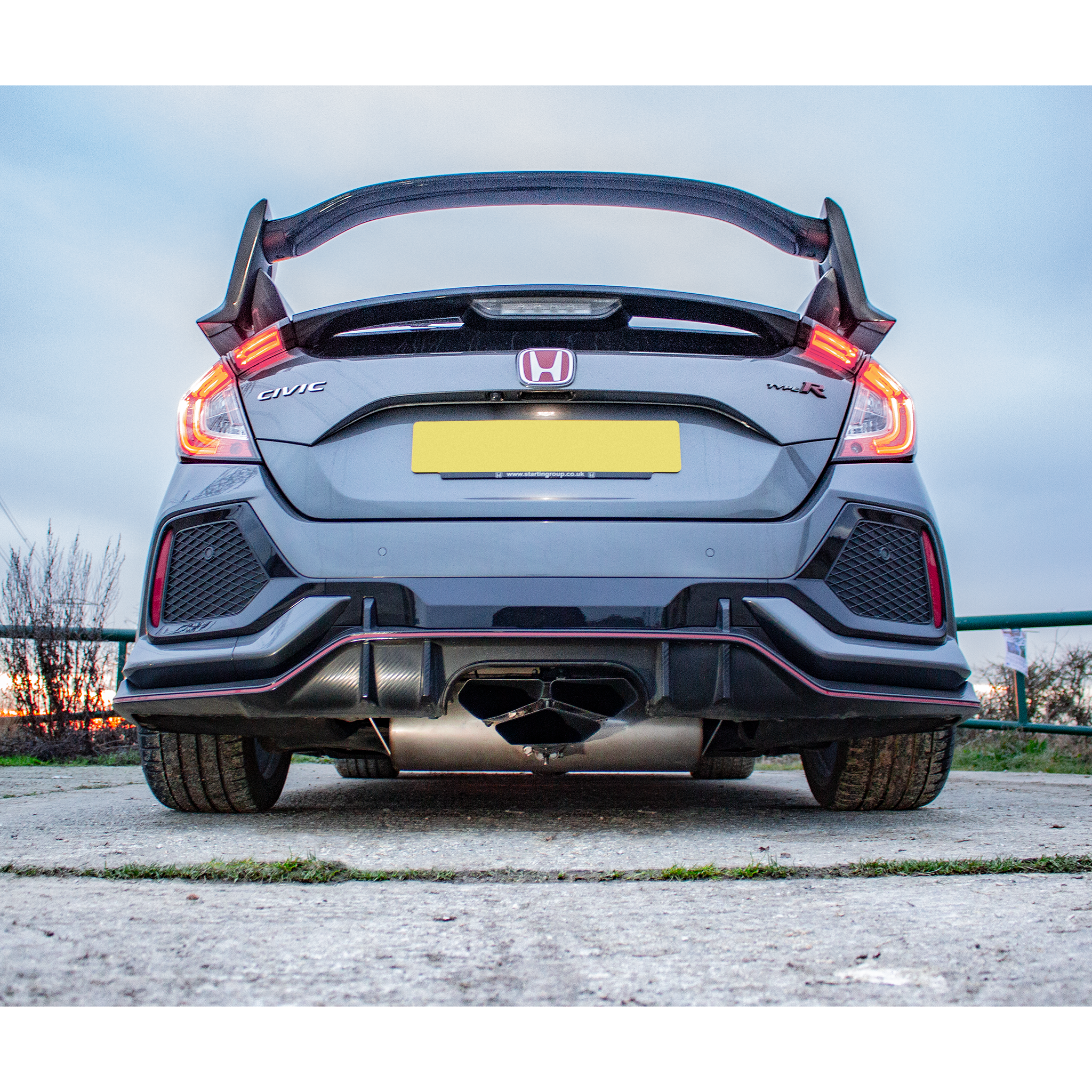 Honda civic type online r fk8 exhaust