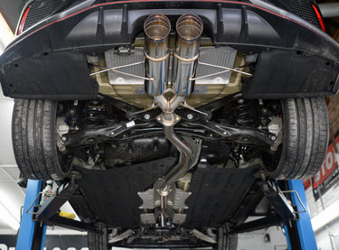 J's Racing | SUS Plus Dual Semi-Titanium 70RS Exhaust System | Honda Civic Type R | FK8 2.0T K20C1 | 2017+