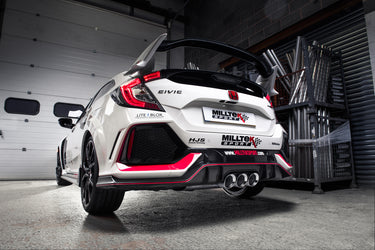 Milltek Sport GT-100 Exhaust Tips | Honda Civic Type R | FK8 2.0T K20C1 | 2017+