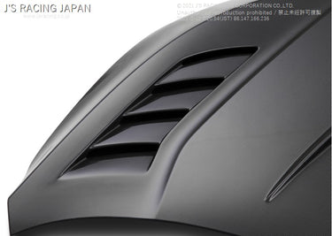 J's Racing | Aero Bonnet Type-V | Honda Civic Type R | FK8 2.0T K20C1 | 2017+