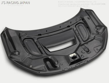 J's Racing | Aero Bonnet Type-V | Honda Civic Type R | FK8 2.0T K20C1 | 2017+