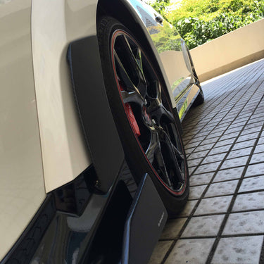 RevoZport RZ Carbon Fibre Front Bumper Blades | Honda Civic Type R | FK2 2.0T K20C1 | 2015-2016