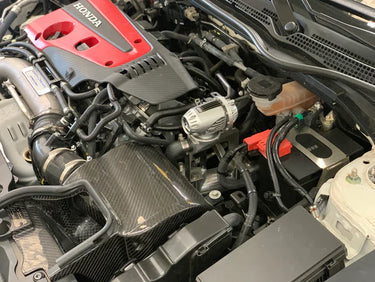 Ballade Sports Stainless Steel Battery Tray | Honda Civic Type R | FK8 2.0T K20C1 | 2017+