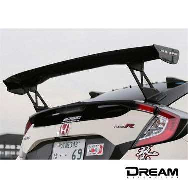 J's Racing 3D GT-Wing Type-1 Wet Carbon 1600mm | Honda Civic Type R | FK8 2.0T K20C1 | 2017+