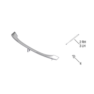 Genuine Honda | Carbon Fibre Style Ducktail Spoiler | Honda Civic | 2023+