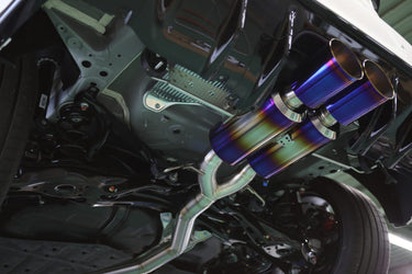 Amuse R1TITAN | Titanium PERFORMA Gold Ring Cat-Back Exhaust System | FL5 2.0T K20C1 | 2023+