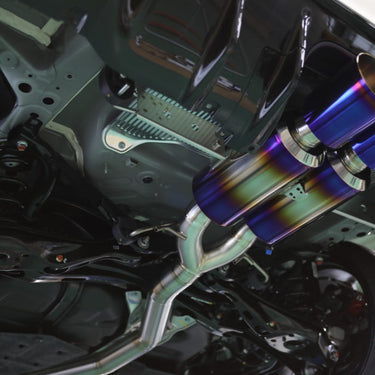Amuse R1TITAN | Titanium PERFORMA Gold Ring Cat-Back Exhaust System | FL5 2.0T K20C1 | 2023+