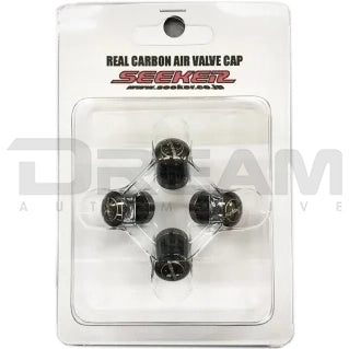 Seeker | Real Carbon Air Valve Caps