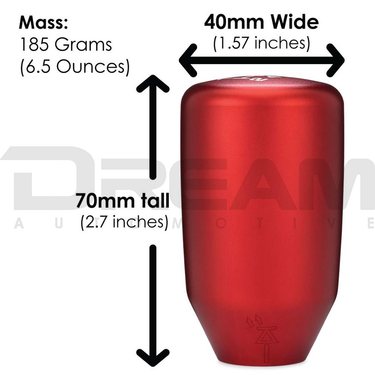ACUITY | ESCO-T6 Aluminium Shift Knob For M10x1.5 Thread 6-Speed Gearboxes | Honda