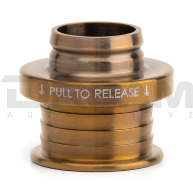 ACUITY | Burnt Gold Titanium Shift Boot Collar for POCO Shift Knobs | Honda