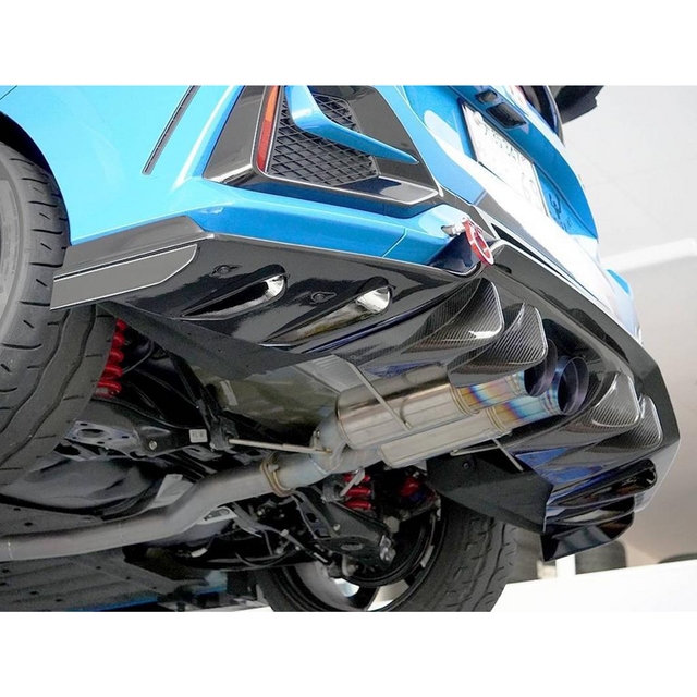 J's Racing | Rear Diffuser | Honda Civic Type R | FK8 2.0T K20C1 | 201 ...