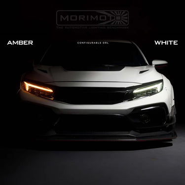 HiRev Sports | XB LED Headlights V2 by Morimoto | Honda Civic Type R | FK8 2.0T K20C1 | 2017-2021