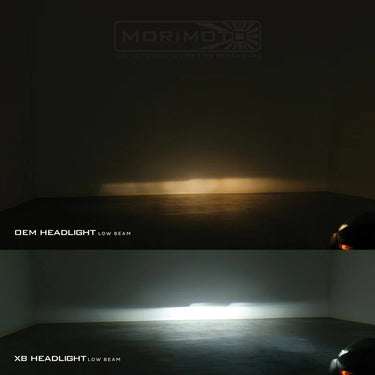 HiRev Sports | XB LED Headlights V2 by Morimoto | Honda Civic Type R | FK8 2.0T K20C1 | 2017-2021