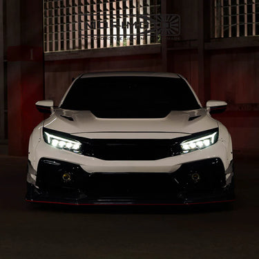 HiRev Sports | XB LED Headlights V2 by Morimoto | Honda Civic Type R | FK8 2.0T K20C1 | 2017-2021