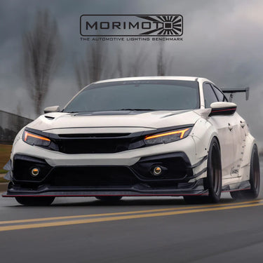 HiRev Sports | XB LED Headlights V2 by Morimoto | Honda Civic Type R | FK8 2.0T K20C1 | 2017-2021